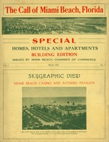 Homes, Hotels and Apartments Issued by Miami Beach Chamber of Commerce