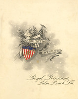 Washington's birthday, royal poinciana, palm beach, fla