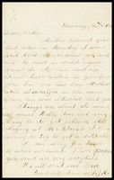 Alfred Clarke, in Washington, D.C., to his father, William