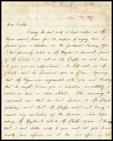 Willie [Will Clarke], in D.C., to his father, William, in N.Y.