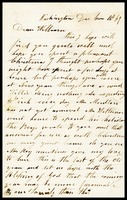 E. [Elizabeth] Clarke, in D.C., to her husband, William, in N.Y.