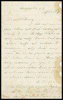 E. [Elizabeth] Clarke, in D.C., to her husband, William, in N.Y.