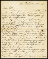 C.F. Guyon, in N.Y., to Will [Clarke]