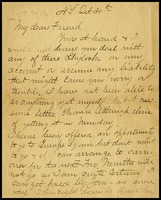  C.F. Guyon, in N.Y., to W.J.P. [Will] Clarke, in D.C.