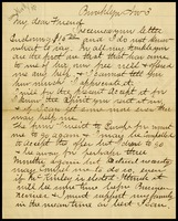 C.F. Guyon, in Brooklyn., to W.J.P. [Will] Clarke, in D.C.