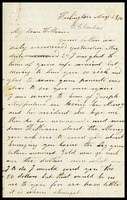 E. [Elizabeth] Clarke, in Washington, D.C. to her husband, William
