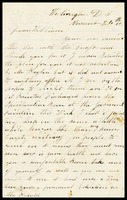 E. [Elizabeth] Clarke, in D.C. to her husband, William, in N.Y.