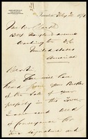 Elizabeth Wutton, in Taunton, England, to William Clarke, in D.C.