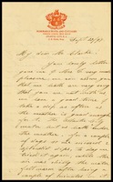 Henry Pfister, on Albemarle Hotel and Cottages in Atlantic City notepaper, to W.J.P. [Will] Clarke