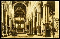 Inside the Duomo, Naples, Italy