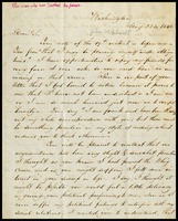 John Oliphant in Washington, D.C. to William Clarke