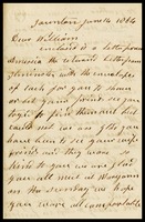 William and Mary Clarke, in Taunton, England, to their son, William, in London