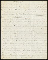 Joseph Douglas to unknown receiver (page 1 salutation missing)