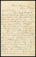 J.M. Sayre, in Horse Head [N.Y.], to Clarke [Will]