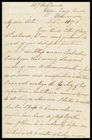 J.C. [Joseph Clarke], in London, to his Sister [in-law, Elizabeth]
