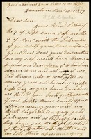 William Clarke, in Taunton, England, to his son, William