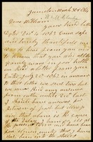 William Clarke, in Taunton, England, to his son, William