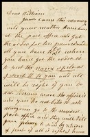 William Clarke, in Taunton, England, to his son, William, in London