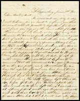 Samuel Holland to his aunt and uncle, 1861