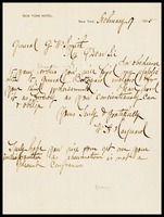 To General Smith from Hayward, 1885