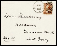 To Lida Thackeray from Mahone, 1887