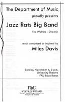 Jazz Rats Big Band - November 2007