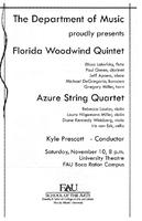 Florida Woodwind Quintet and the Azure String Quartet - November 2007