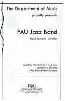 FAU Jazz Band - November 2007