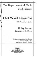 FAU Wind Ensemble November - 2007