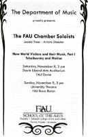 The FAU chamber soloists - November 2008