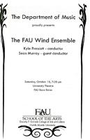 FAU Wind Ensemble - October 2008