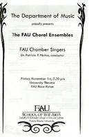 FAU Choral Ensembles - November 2008