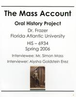 Interview with Simon Mass – ca. 2006