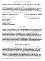 Interview with Adelheid Rupp – ca. 2004