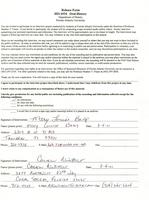 Interview with Mary Lou Balog – ca. 2001