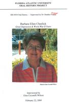 Interview with Barbara Cheslick – ca. 2004