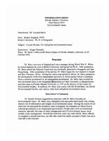 Interview with Dr. Leonard Berry – ca. 2002