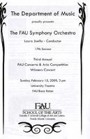 FAU Symphony Orchestra - February 2009