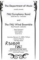 FAU Symphony Band and FAU Wind Ensemble - February 2009