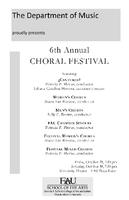FAU 6th Annual Choral Festival 2010 - Fall 2010