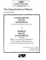 FAU Commercial Music Ensemble: Sounds of the Seventies - Spring 2011