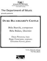 Duke Bluebeard's Castle - Spring 2011