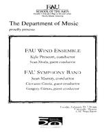 FAU Wind Ensemble and FAU Symphony Band - Spring 2011
