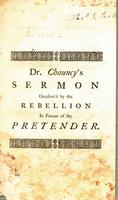 The Counsel of two confederate Kings to set the Son of Tabeal on the Throne, represented as evil, in it's natural tendency and moral aspect : a sermon occasion'd by the present rebellion in favour of the Pretender : preach'd in Boston at the Thursday-lect