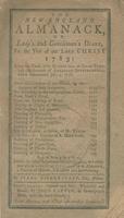 The New-England almanack, or Lady's and gentleman's diary, for the year of our Lord Christ 1783 : being the third after bissextile, or leap-year, and the seventh of American independence, which commenced July 4, 1776.