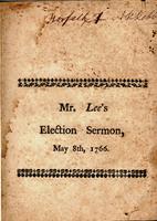A sermon, delivered before the General Assembly of the colony of Connecticut ; 