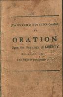 An oration, upon the beauties of liberty : or the essential rights of the Americans. 