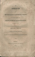 The speech of His Excellency Governor Strong, delivered before the legislature of Massachusetts, October 16, 1812.  