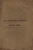 An address delivered at the laying of the corner stone of the Bunker Hill monument