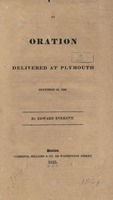 An oration delivered at Plymouth, December 22, 1824